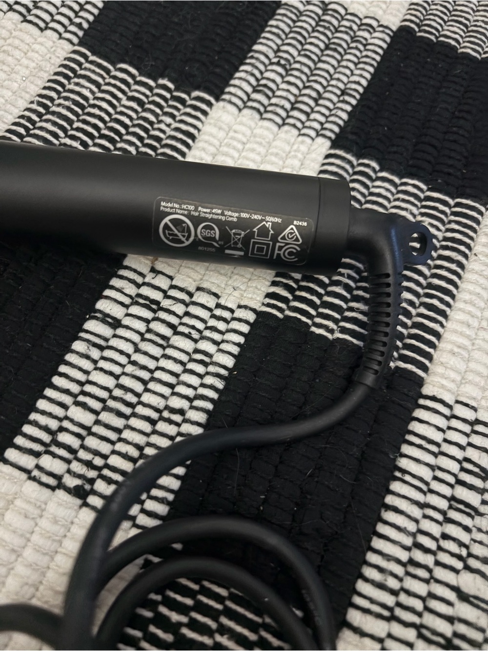 Tymo Ring Hair Straighter Comb - Picture 7 of 8
